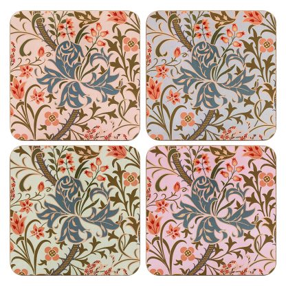 William Morris Golden Lily Coasters