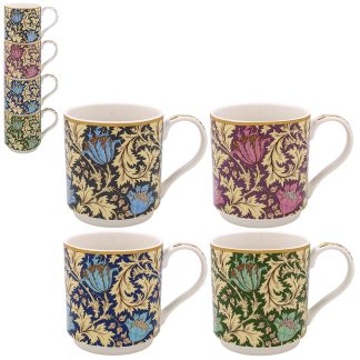 William Morris Anemone 4 stapelbara muggar