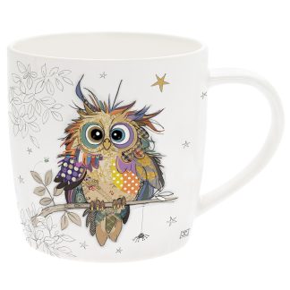 Bug Art Otto Owl Mugg