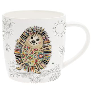 Bug Art Hattie Hedgehog Mugg