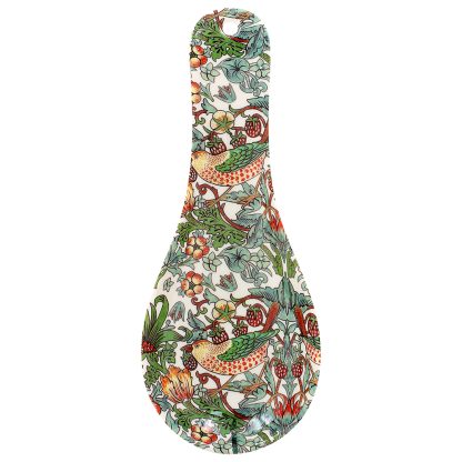 W Morris White Strawberry Thief Skedlägg