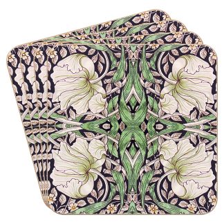 W Morris Pimpernel Midnight Coasters