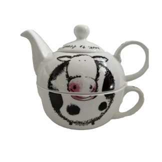 Back to front Cow Tea for one