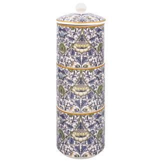 William Morris Lodden 3 staplade burkar med lock