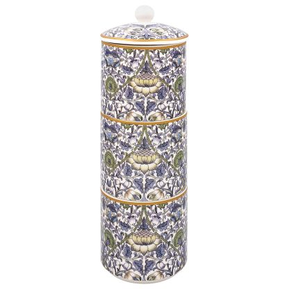 William Morris Lodden 3 staplade burkar med lock