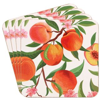 Peaches Coasters