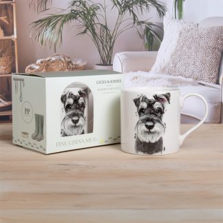 Licks & Kisses Schnauzer Mugg