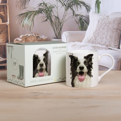 Licks & Kisses Border Collie Mugg