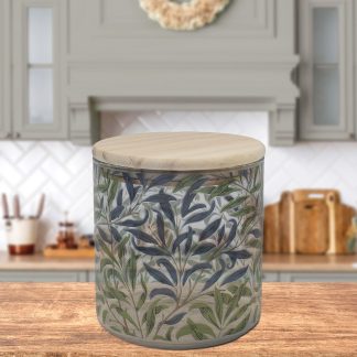 W Morris Willow Bough Glasburk med lock S