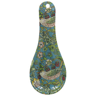 William Morris Teal Strawberry Thief Skedlägg