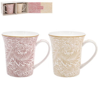William Morris Larkspur Mix 2 muggar i presentförpackning