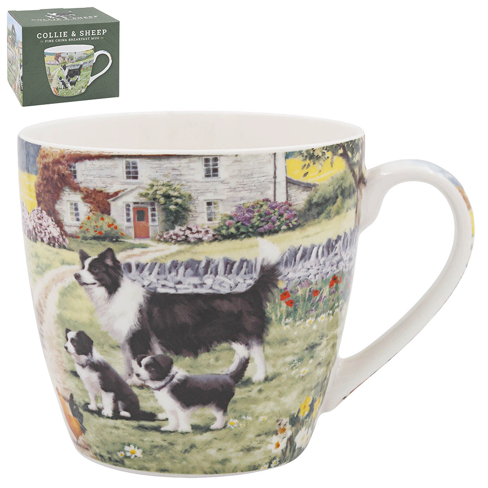 Collie & Sheep Frukostmugg