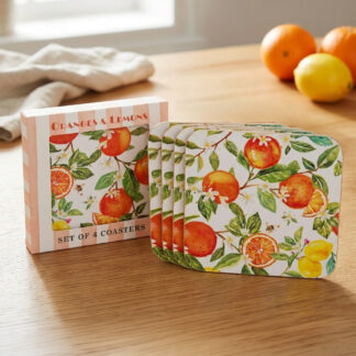 Oranges & Lemons Coasters