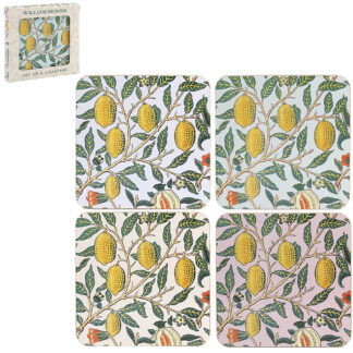 William Morris Fruits Mix Coasters