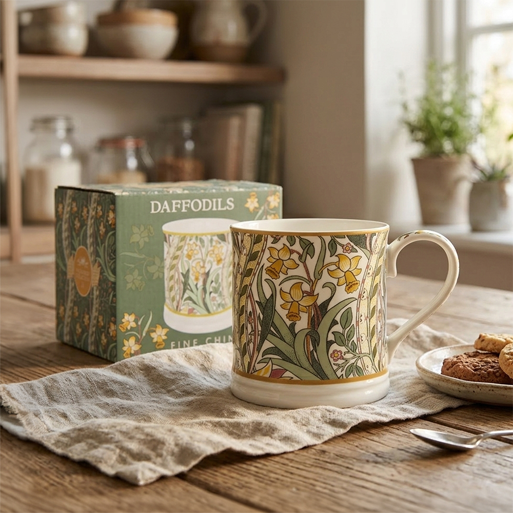 William Morris Daffodils Windsormugg