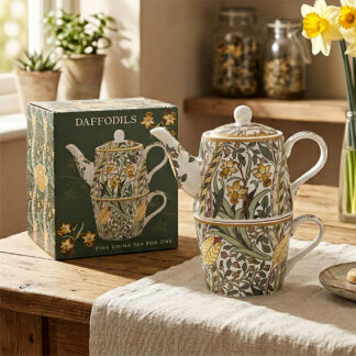 William Morris Daffodils Tea for one