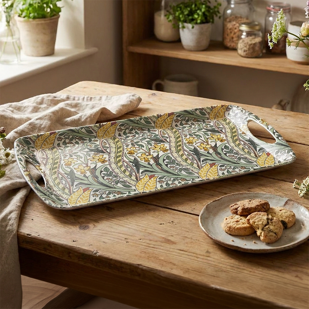 William Morris Daffodils Sandwichbricka