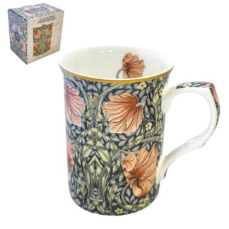 William Morris Pimpernel Blush Castlemugg i benporslin