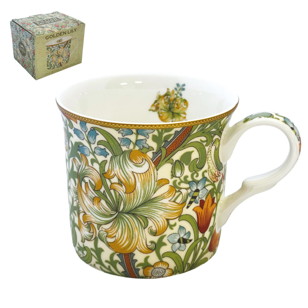 William Morris Golden Lily Palacemugg i benporslin