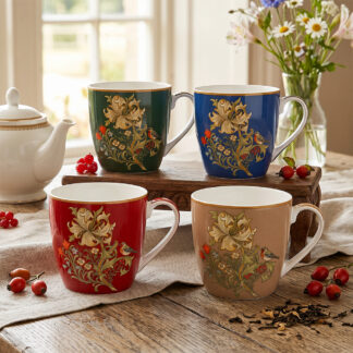 William Morris Pimpernel Frukostmugg 4-mix